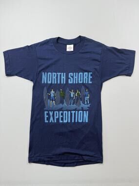 Vintage Healthknit Shirt Mens Small North Shore Expedition Surf Graphic Tee USA